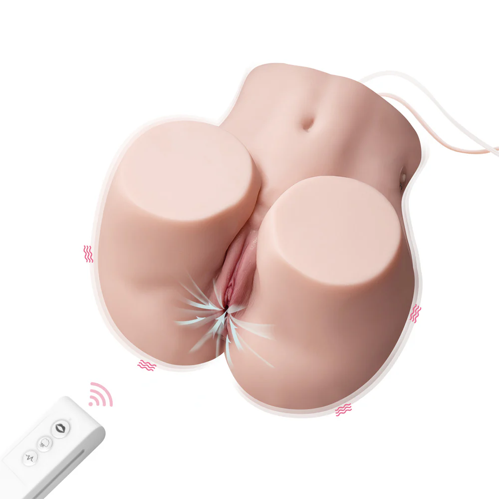 Mignon punjivi masturbator sa usisavanjem i daljinskim — TPR, 28,5 cm — SQ MAS50090